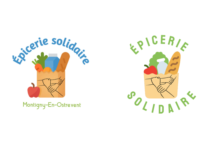 Essais logos épicerie solidaire